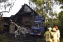 Grossfeuer Einfamilienhaus Siegburg Muehlengrabenstr P1017